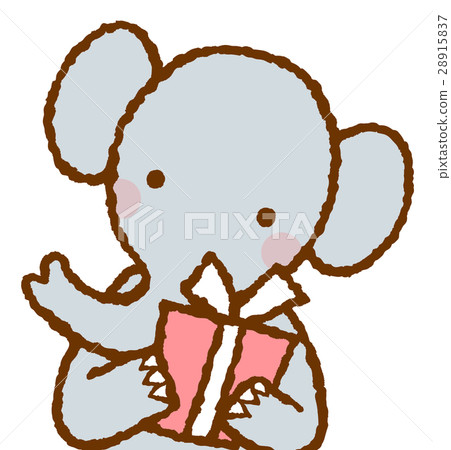 與禮物的動物大象 28915837