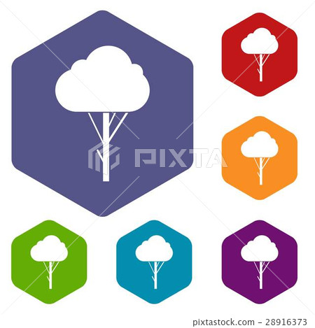 Tree icons set Tree icons set 28916373