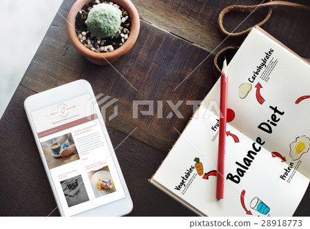 Healthy Eating Food Digram Concept 28918773