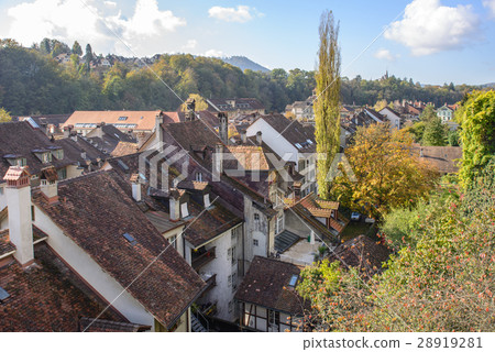 Rooftop of the ancient city of Bern, Switzerland 28919281