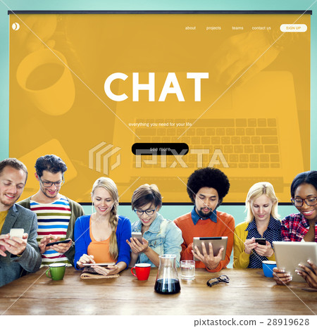 Internet Technology Social Media Concept Internet Technology Social Media Concept 28919628