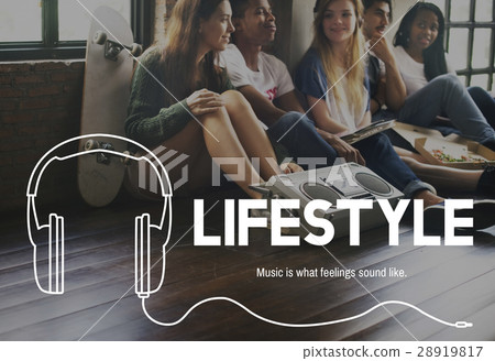 Music Lifestyle Leisure Entertainment Concept Music Lifestyle Leisure Entertainment Concept 28919817