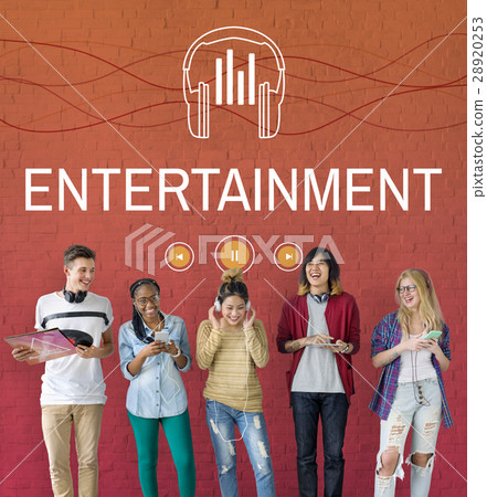 Digital media music streaming audio leisure 28920253