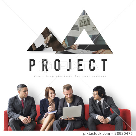 Triangle shaped abstract design business concept Triangle shaped abstract design business concept 28920475