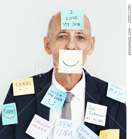 Man Cheerful Studio Portrait Concept 28921390