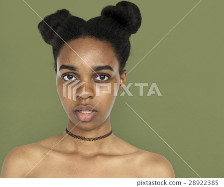 African Descent Woman Front African Descent Woman Front 28922385