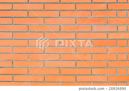 clean brick wall, new brick wall. 28926890
