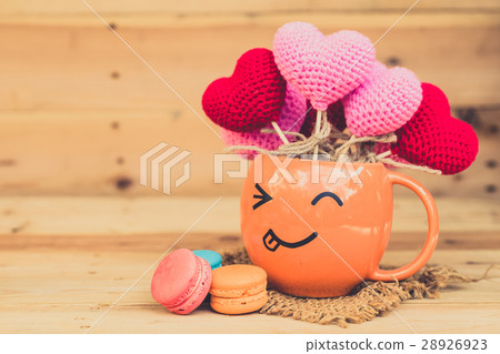 macaron cakes with coffee. macaron cakes with coffee. 28926923