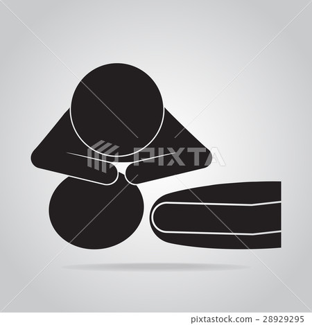 First Aid resuscitation CPR icon 28929295