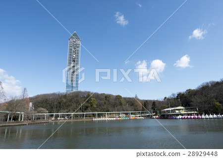 Nagoya city landscape · Higashiyama Sky Tower Nagoya city landscape · Higashiyama Sky Tower 28929448