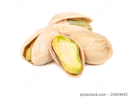 Pistachio nut with half Pistachio nut with half 28929691