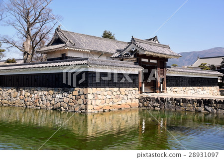 國寶松本城堡護城河和大門 國寶松本城堡護城河和大門 28931097