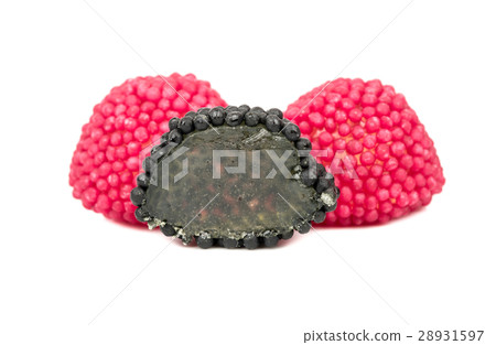 Red and black berry jelly candy Red and black berry jelly candy 28931597