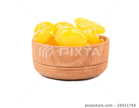 Dried yellow kumquat in bowl Dried yellow kumquat in bowl 28931749