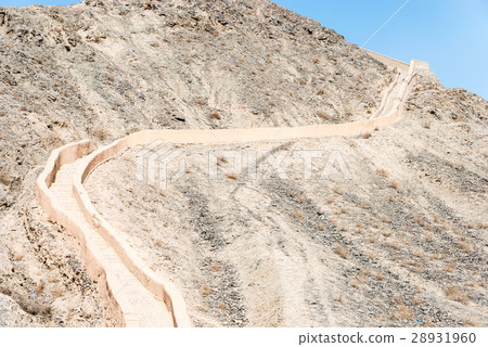 Great Wall Castle Wall City China · Gansu Province Jiayuguan 28931960