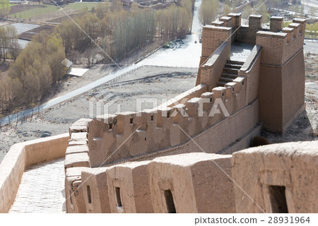 長城城牆城中國·甘肅省嘉峪關 28931964