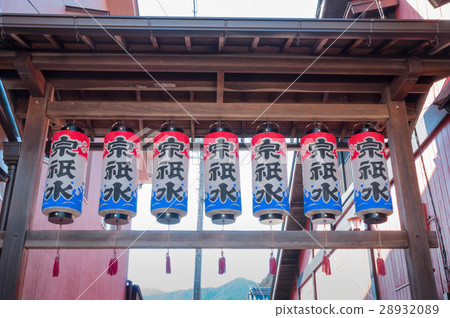 Sogyu lantern Gunma Hachiman 28932089