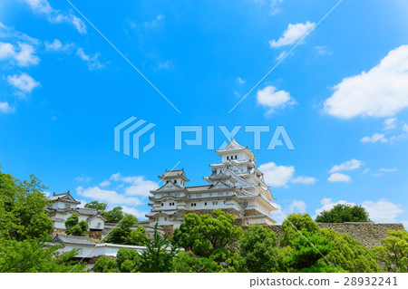 姬路城堡和藍天 28932241