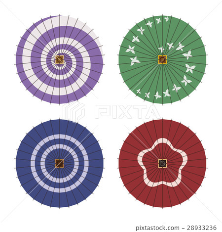 五顏六色的蛇的傘的各種各樣的樣式 28933236