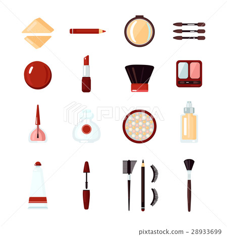 Cosmetics Icon Set 28933699