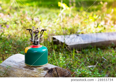 Touristic camping gas burner 28933734