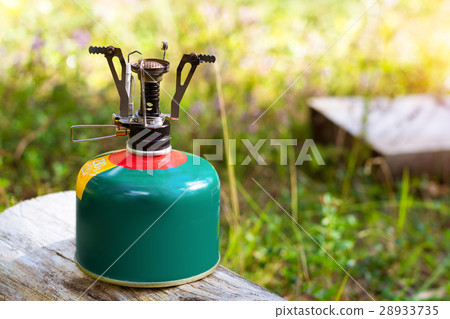 Touristic camping gas burner 28933735