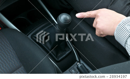 Manual car shift lever 28934197