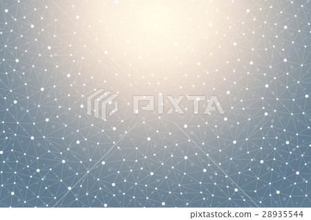 Geometric graphic background with connected lines 28935544