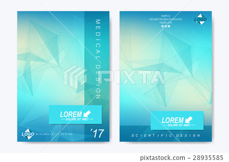 Modern vector template for brochure, Leaflet 28935585