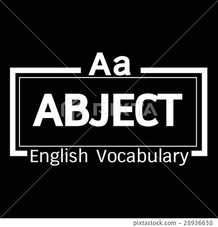 ABANDON english word vocabulary 28936638