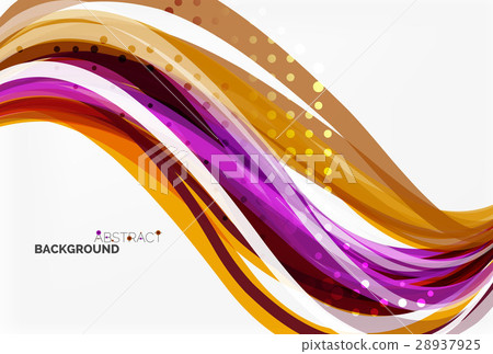 Colorful wave abstract background Colorful wave abstract background 28937925