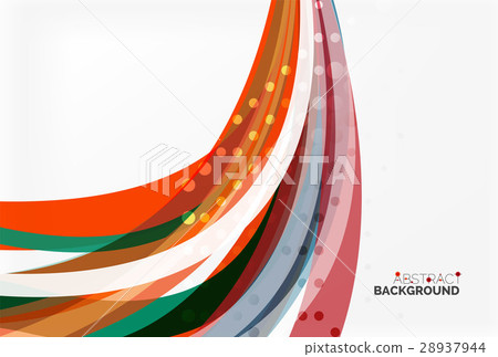 Colorful wave abstract background Colorful wave abstract background 28937944