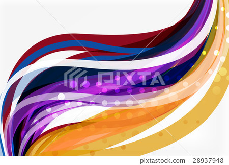 Colorful wave abstract background Colorful wave abstract background 28937948