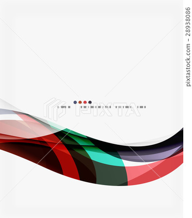Vector silk wave background 28938086