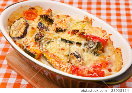 夏天菜通心面焦乾酪 28938534