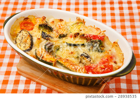 夏天菜通心面焦乾酪 28938535