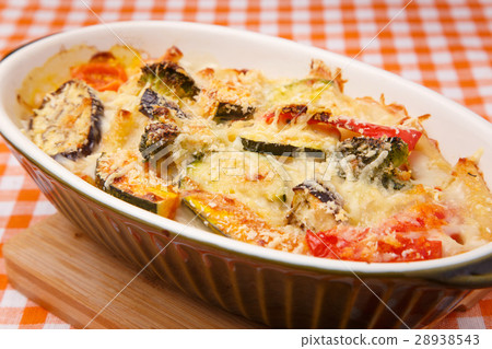 夏天菜通心面焦乾酪 28938543