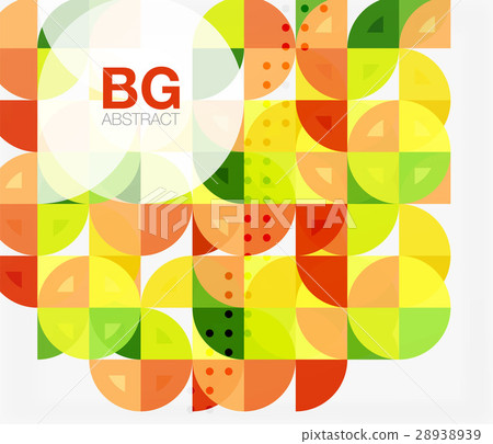 Vector modern elegant circle banner 28938939