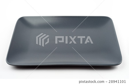 empty rectangular black plate 28941101
