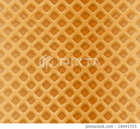seamless pattern delicious waffles 28941553