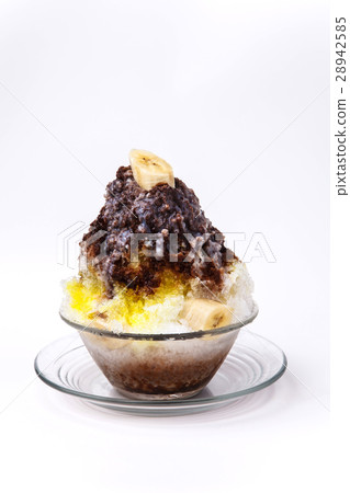 Shaved ice Azuki milk Shaved ice Azuki milk 28942585
