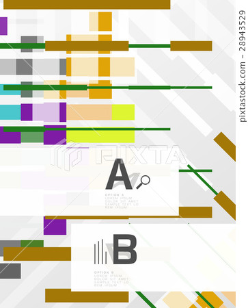 Abstract geometrical texture with infographic Abstract geometrical texture with infographic 28943529