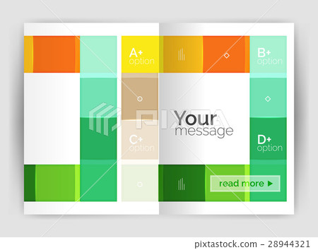 Vector modern geometrical a4 flyer brochure Vector modern geometrical a4 flyer brochure 28944321