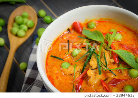 Panaeng curry with pork Panaeng curry with pork 28944632