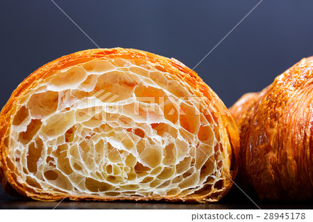 two crunchy croissants 28945178