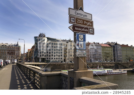 The Dancing House in Prague, Czech republic 28945285
