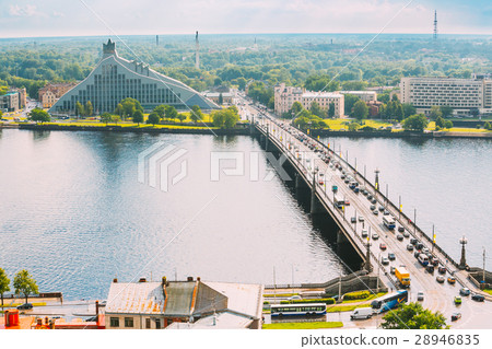 Riga, Latvia. Akmens Tilts - Stone Bridge Street 28946835