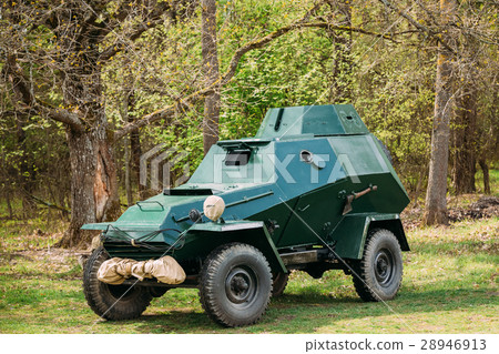 Russian Armoured Soviet Car BA-64 Of World War II 28946913