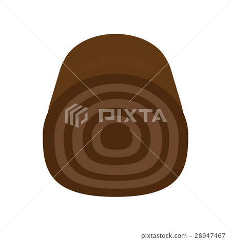 Vector fresh baked bread products icons isolated 28947467