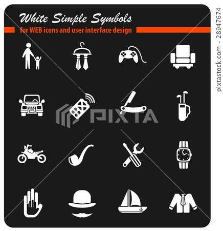 father day icon set father day icon set 28947674